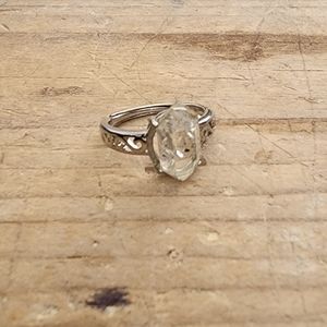 Herkimer diamond ring